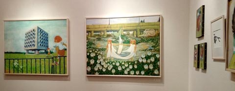 山下以登さん個展、「さよなら迷宮」_a0001756_0541236.jpg