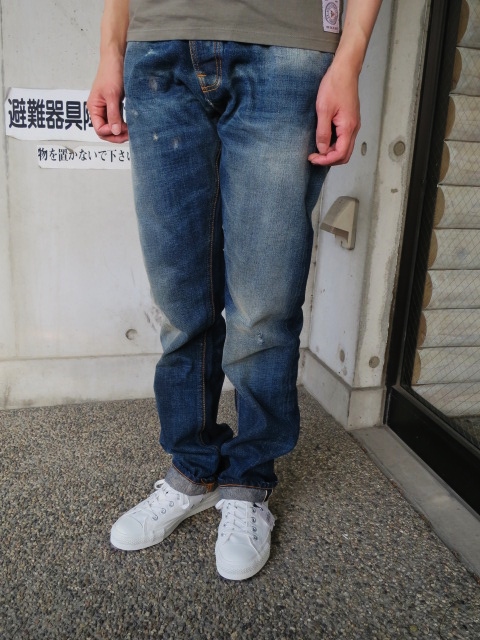 人気のNUDIE より、久々の職人DENIM:DAMAGED STEADY EDDIE!★!_d0152280_2050531.jpg
