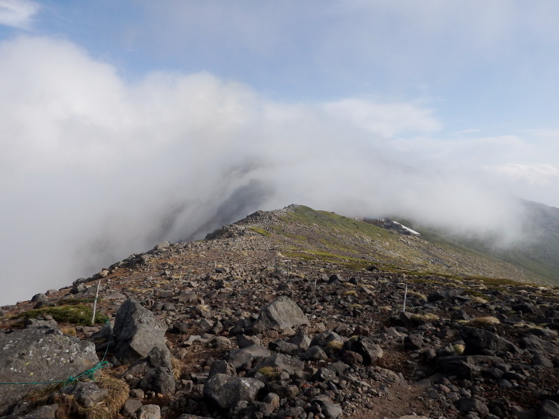 硫黄岳山荘から地蔵の頭@八ヶ岳_f0330321_22584527.jpg