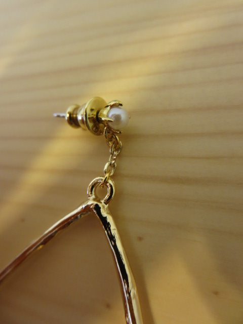 トゥデイフル TODAYFUL    Stone ＆ Hoop Pierce_e0076692_13381399.jpg