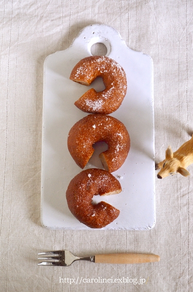 コーヒードーナツ　　Homemade Coffee Doughnut_d0025294_9193842.jpg