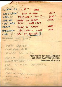 Jaco Pastorius - 5 Outtakes from Debut Album Sessions!について。_c0080172_166364.jpg