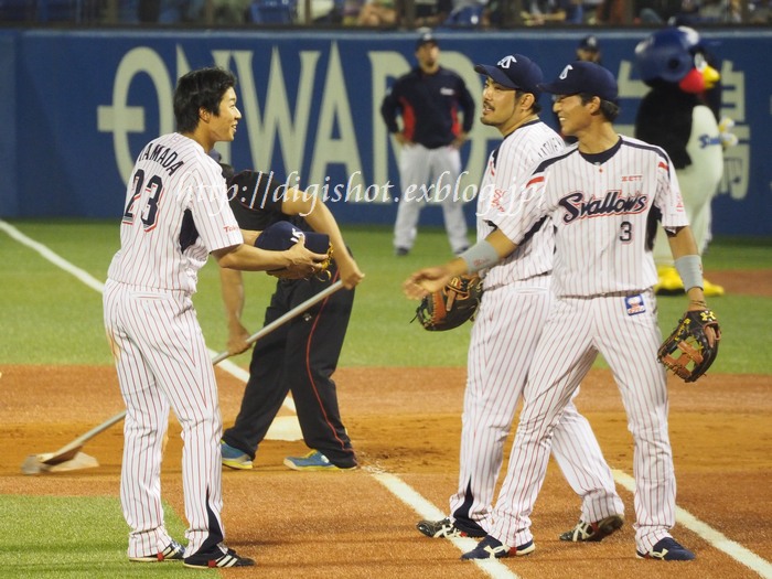 山田哲人選手フォト@5/28神宮交流戦_e0222575_10333045.jpg