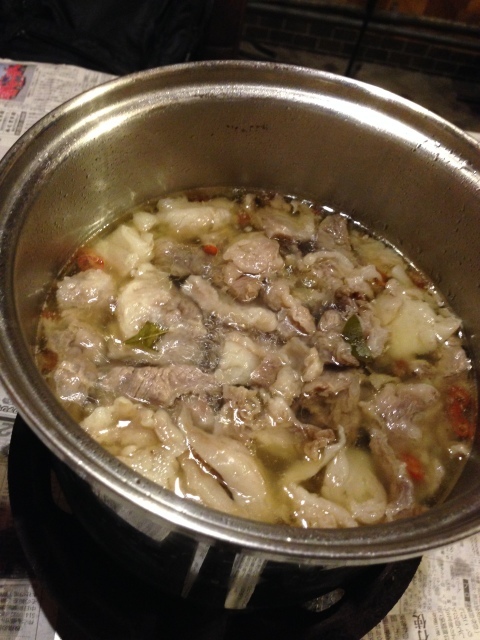 牛スジ肉を仕込む。_a0334793_02362252.jpg