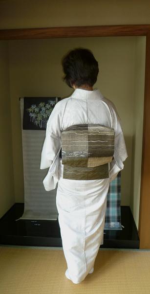 単衣の白大島のお客様・おばあちゃんになりました。_f0181251_16272362.jpg