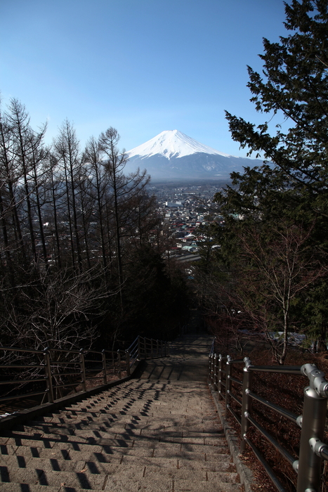 富士吉田の富士山　3_b0232463_1753182.jpg