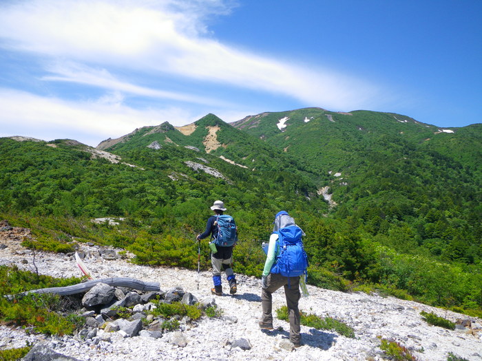 吾妻山 シモフリ新道からの一切経山 ２０１５年６月１１日 ソロで生きる
