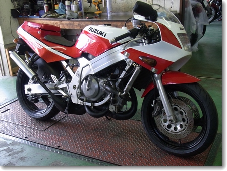 RGV250γ（VJ21A-J型）修理・整備記録 : 何にもない日記