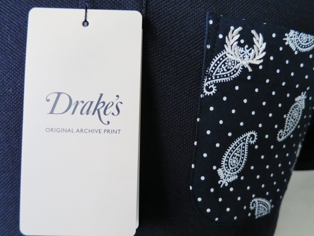 父の日特集・其の② FRED PERRY UK Limited ・・・ Drake\'s コラボ限定POLO!★!_d0152280_10141830.jpg