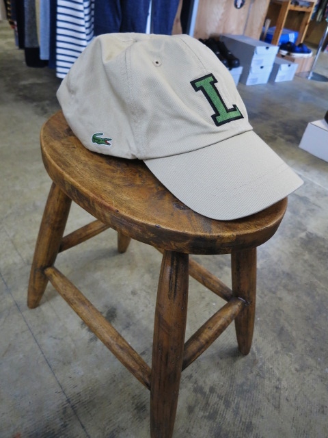 お久しぶりです。。。LACOSTE CAP です! お久しぶりです。。。LACOSTE HAT です!!_d0152280_1775799.jpg