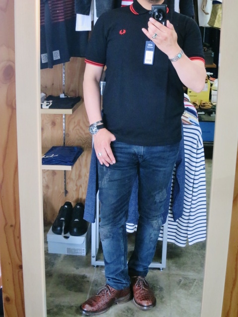 父の日特集・其の①　FRED PERRY (MADE in England)･･･LINE POLO！★！_d0152280_9434463.jpg