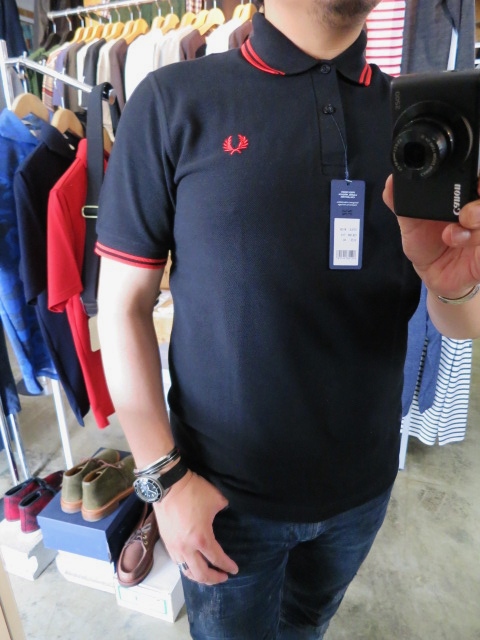 父の日特集・其の①　FRED PERRY (MADE in England)･･･LINE POLO！★！_d0152280_9441687.jpg