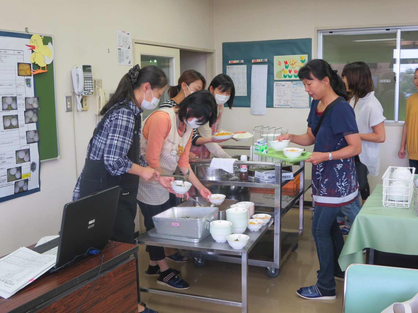 ６月１７日 Pta給食試食会 タンポポ先生の日記