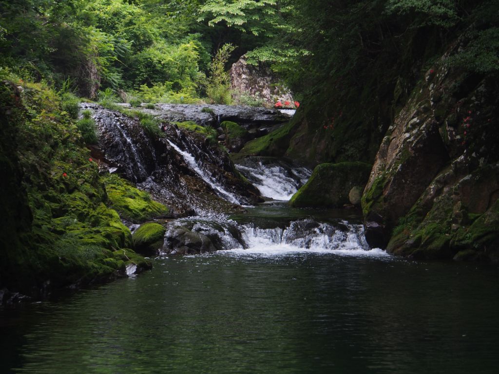 百間滝の岩清水_e0200287_20255634.jpg