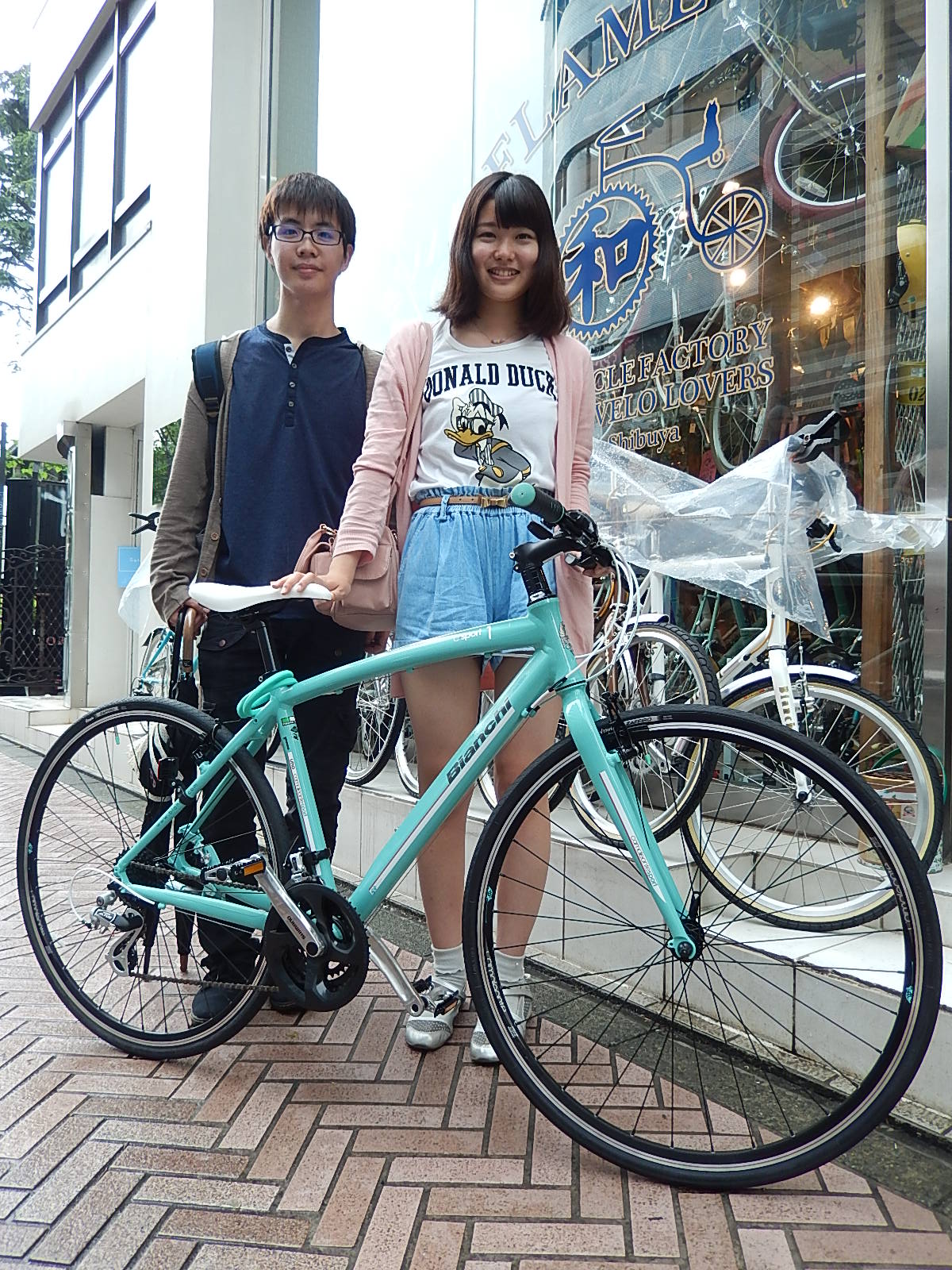 6月21日　渋谷　原宿　の自転車屋　FLAME bike前です_e0188759_16523311.jpg