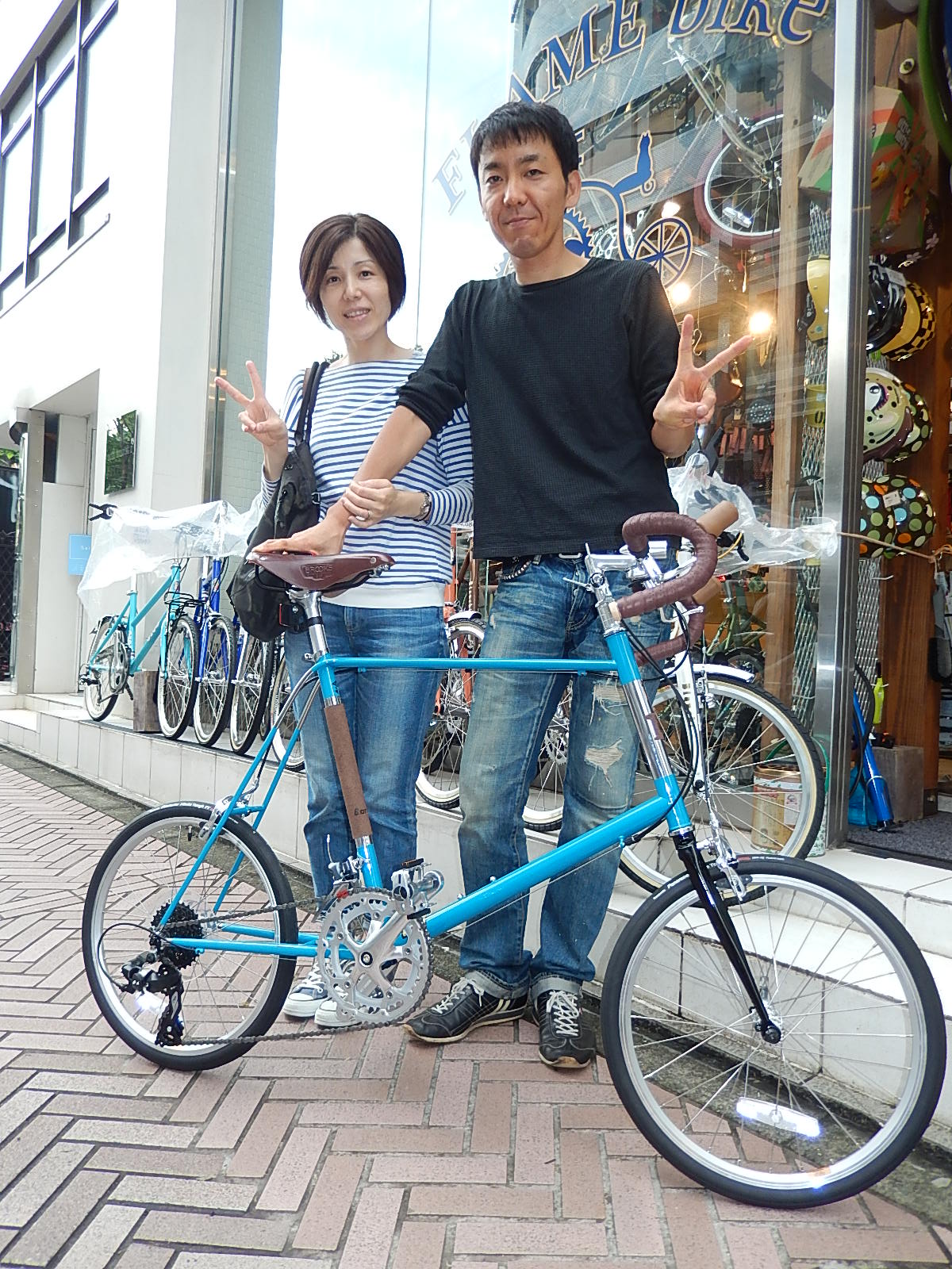 6月21日　渋谷　原宿　の自転車屋　FLAME bike前です_e0188759_2075975.jpg