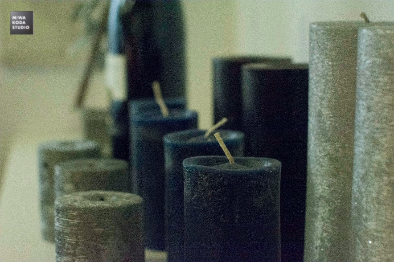 June 22, 2015 コスモポリタンのテーブル:ろうそくたち Table in Cosmopolitan: Candles_a0307186_8444928.jpg