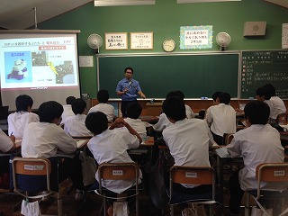 静岡市立東中学校２年 オシゴトーク Npo法人 まちなびや