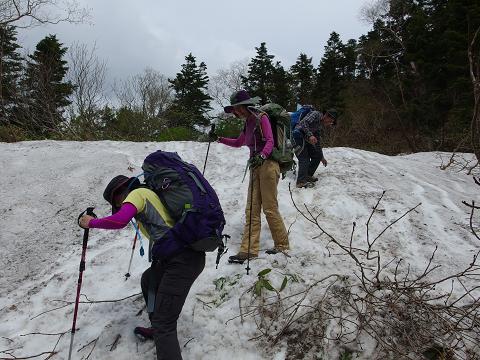 西穂高岳下山②_c0260463_17573137.jpg