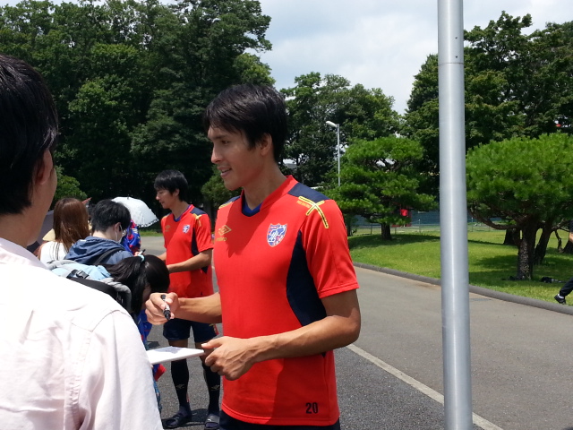 6/23 FC東京練習見学会@小平グラウンド_b0042308_22123736.jpg