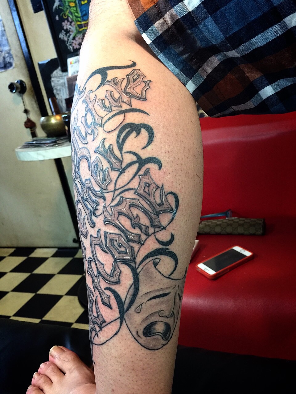 千葉 刺青 タトゥー チカーノ Lowrider ツーフェイス Tattoo 2face Tattoo Studio Japan 千葉県木更津市 刺青処 聖針