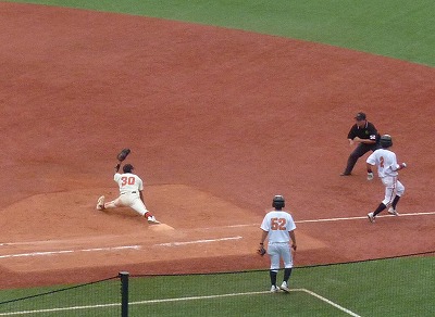 日本大（２部優勝）対拓殖大（１部最下位）　６月１６日　　　東都大学野球入替戦　後半_b0166128_19162026.jpg