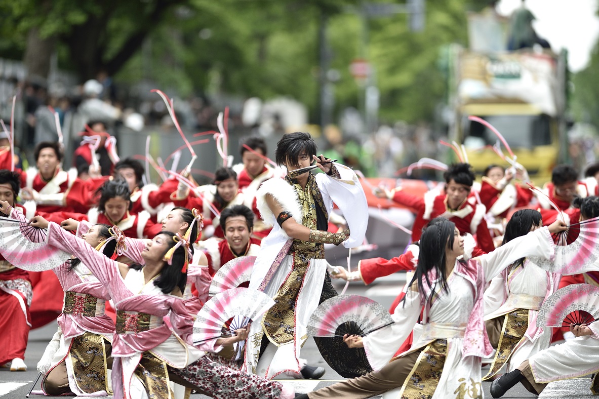 YOSAKOIソーラン　よさこい炎舞連『神陽～Sin～』_f0184198_1131160.jpg