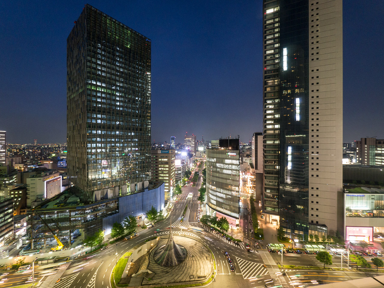 名駅夜景 千種観測所 名駅夜景 千種観測所
