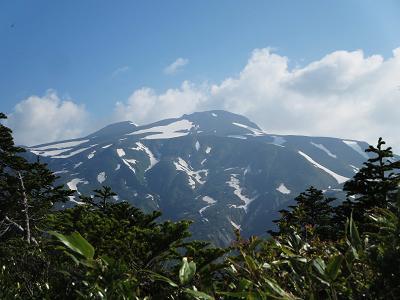 別山　　チブリ尾根_f0302771_8563329.jpg