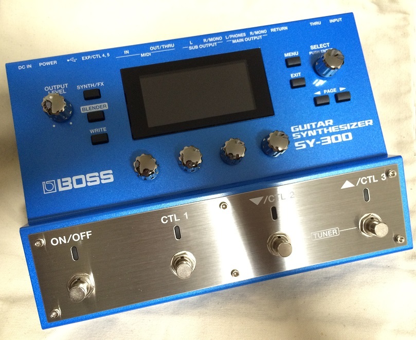 BOSS”SY-300 Guitar Synthesizer” : 【○八】マルハチBlog BOSS”SY-300 Guitar Synthesizer” : 【○八】マルハチBlog