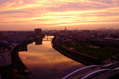 X-T10で夕焼け_e0349124_22303818.jpg