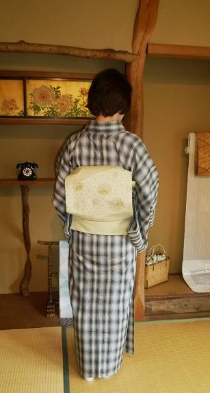 おしゃれな兎の夏帯のお客様・お友達と炭焼き「燈」さんへ。_f0181251_15305183.jpg