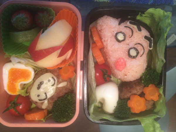 キャラ弁 クレヨンしんちゃん 太陽燦々 キャラ弁 クレヨンしんちゃん 太陽燦々