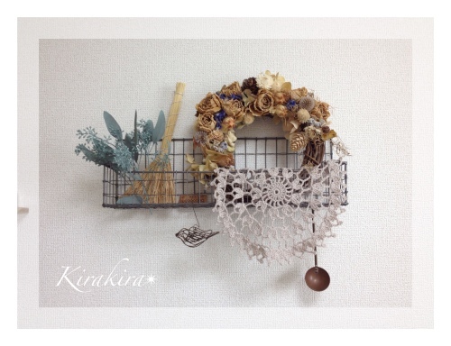 素敵な ball wreath☆ by chocottooさん♪_f0354014_08041265.jpg