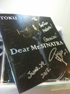 blog:Dear Mr.SINATRA #ジャズ #Jazz #TOKU #ボーカル_a0103940_020267.jpg