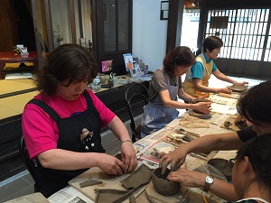 第３２回むくのき倶楽部陶芸教室_f0233340_0502866.jpg