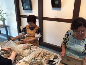 第32回むくのき倶楽部陶芸教室_f0233340_0551458.jpg