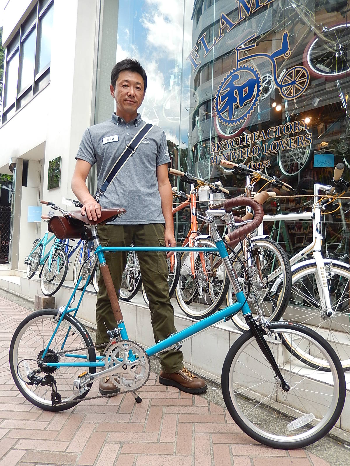 6月28日　渋谷　原宿　の自転車屋　FLAME bike前です_e0188759_1831865.jpg