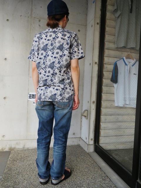 季節IN!しましたネ。。。LIBERTY柄 S/S SHIRTS (Newhaven) By SOUND MAN_d0152280_15124863.jpg