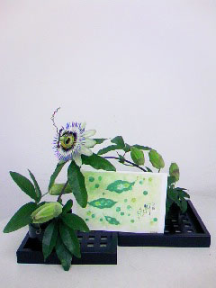 雑草いけばな_f0043592_8234381.jpg