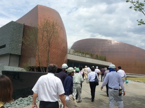 あかがねミュージアムの 現場見学会に参加しました!_b0186200_21573888.jpg
