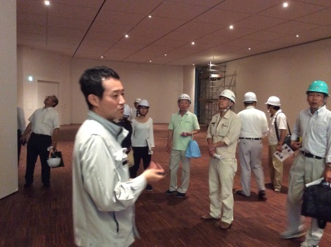 あかがねミュージアムの 現場見学会に参加しました!_b0186200_21574047.jpg