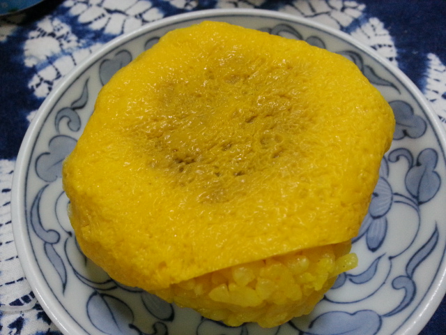 新日本プロレス オカダ・カズチカ監修 カネのおにぎり ¥150@サークルkサンクス_b0042308_20535111.jpg