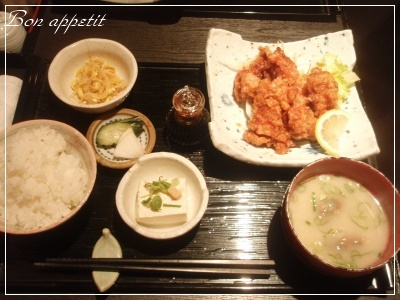 餃子鍋 A Chan あーちゃん でから揚げランチ 大阪 北新地 Bon Appetit 餃子鍋 A Chan あーちゃん でから揚げランチ 大阪 北新地 Bon Appetit
