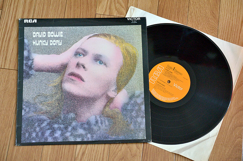 David Bowie / Hunky Dory (UK Original,3T/3T,Laminated) : “Spinning ...