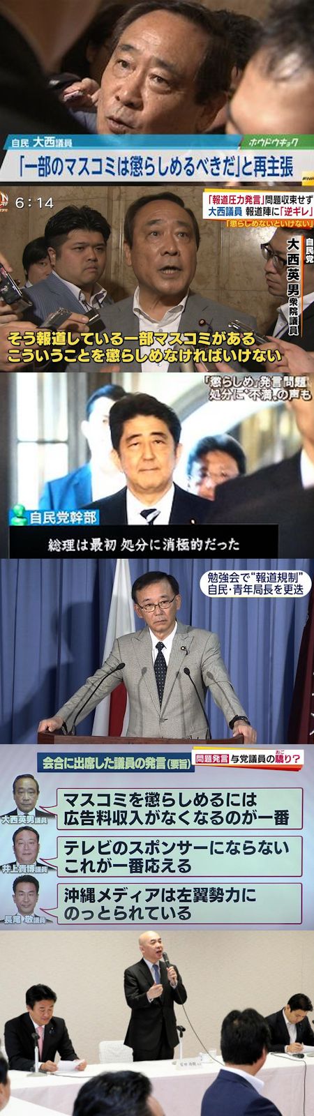 大西英男の示威と挑発の政治 - 裏にある安倍晋三と二階俊博の党内暗闘_c0315619_1451937.jpg