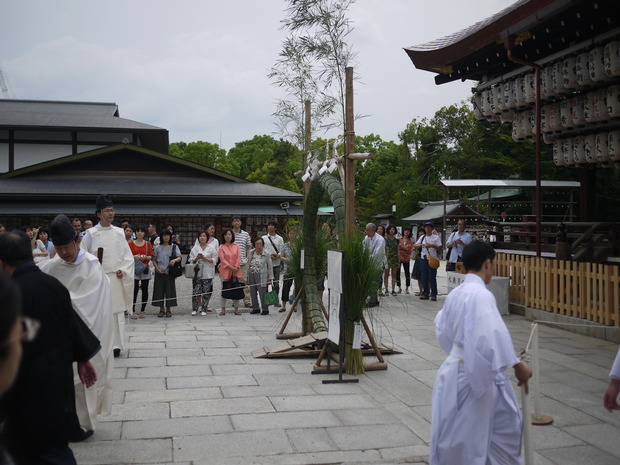 【京都街歩き】夏越しの祓（八坂神社）_b0018784_0163128.jpg