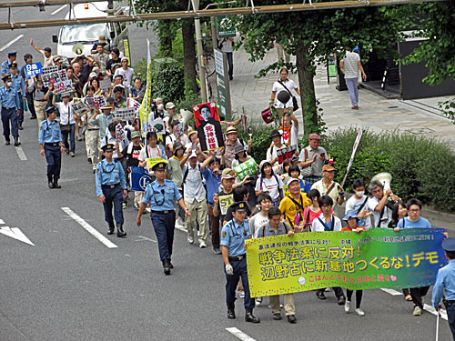 戦争法案に反対！辺野古に新基地つくるな！デモ。　カメコレ_a0188487_14574752.jpg