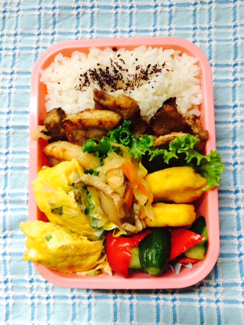 今日のお弁当  258th  (15/7/2)_a0267766_1719826.jpg