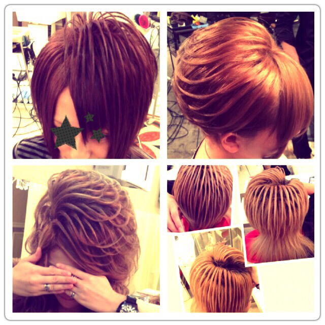 懐かしいスジ盛り 東京都荒川区にある尾久駅前の美容室 West Hair Designのブログ